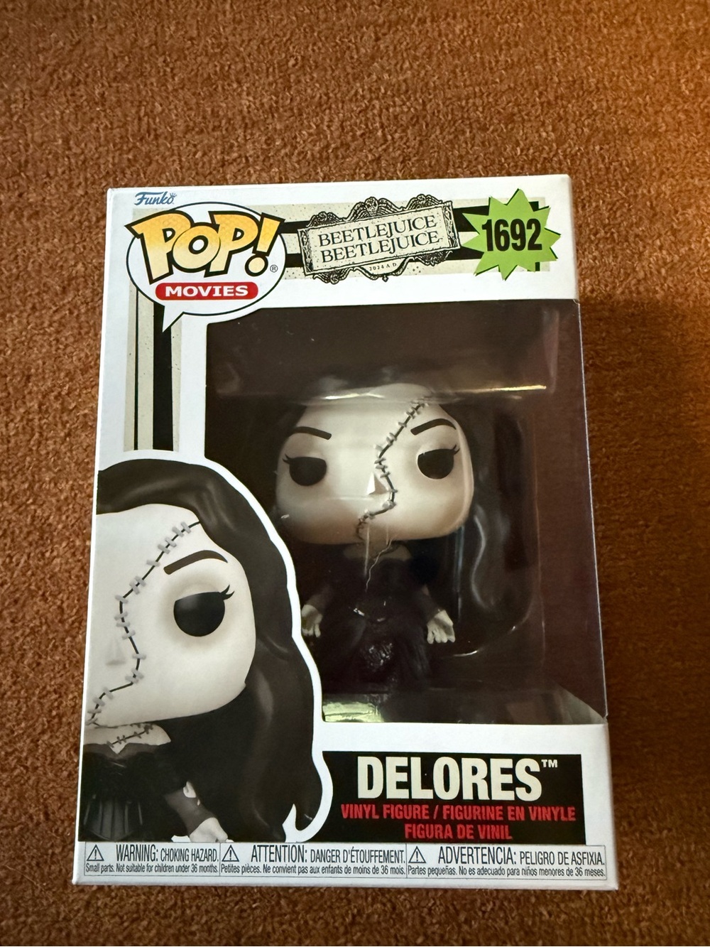 Funko Pop! Movies Delores Vinyl Figure - Black White